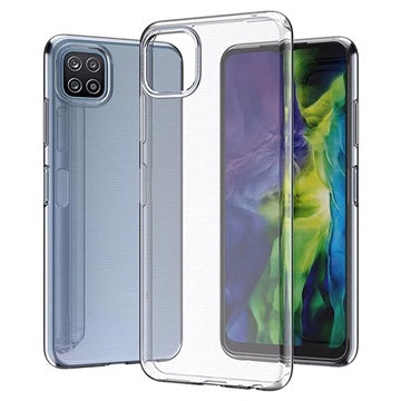 Skridsikker Samsung Galaxy A22 5G, Galaxy F42 5G TPU Cover - Gennemsigtig