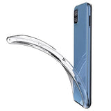 Skridsikker Samsung Galaxy A22 5G, Galaxy F42 5G TPU Cover - Gennemsigtig