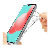 Skridsikker Samsung Galaxy A32 5G/M32 5G TPU Cover - Gennemsigtig