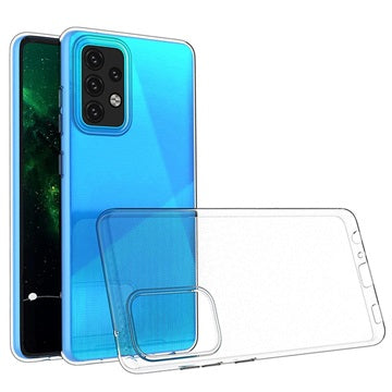 Skridsikker Samsung Galaxy A52 5G, Galaxy A52s TPU Cover - Gennemsigtig