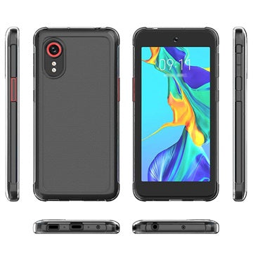 Skridsikker Samsung Galaxy Xcover 5 TPU Cover - Gennemsigtig