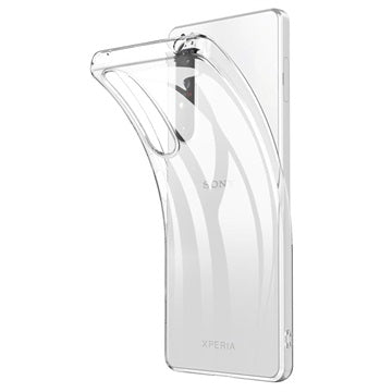 Skridsikker Sony Xperia 1 III TPU Cover - Gennemsigtig