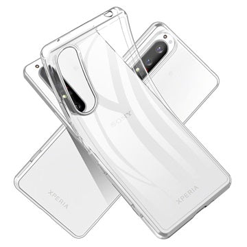 Skridsikker Sony Xperia 1 III TPU Cover - Gennemsigtig