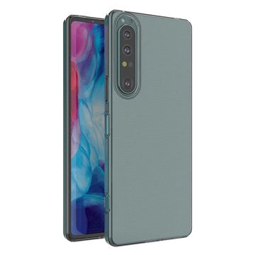 Skridsikker Sony Xperia 1 IV TPU Cover - Gennemsigtig