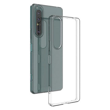 Skridsikker Sony Xperia 1 IV TPU Cover - Gennemsigtig