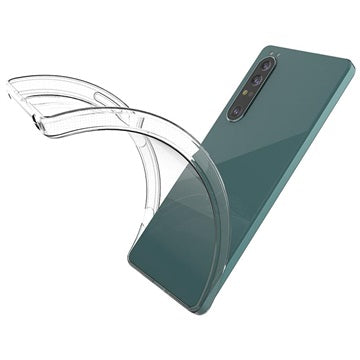 Skridsikker Sony Xperia 1 IV TPU Cover - Gennemsigtig