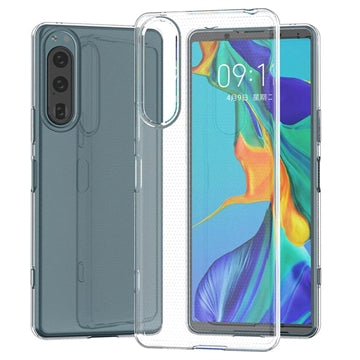 Skridsikker Sony Xperia 5 IV TPU Cover - Gennemsigtig