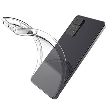 Skridsikker Xiaomi Redmi Note 11 Pro/Note 11 Pro 5G TPU Cover - Gennemsigtig