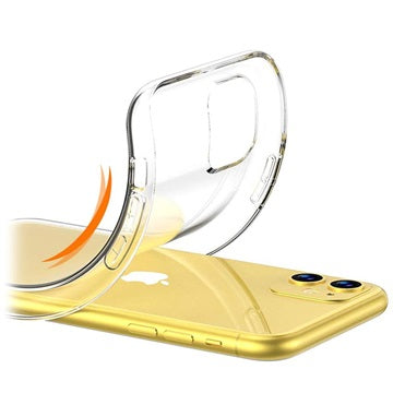 Skridsikker iPhone 11 TPU Cover - Gennemsigtig