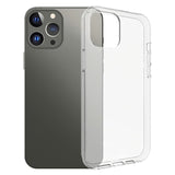 Skridsikker iPhone 13 Pro Max TPU Cover - Gennemsigtig