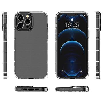 Skridsikkert iPhone 14 Plus TPU Cover - Gennemsigtig