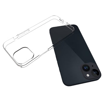 iPhone 15 Plus Skridsikker TPU Cover - Klar