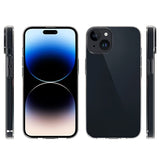 iPhone 15 Plus Skridsikker TPU Cover - Klar