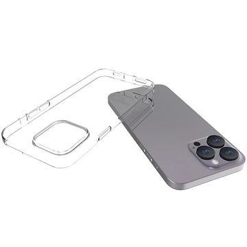 iPhone 15 Pro Max Skridsikkert TPU Cover - Gennemsigtig