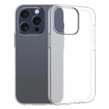 iPhone 16 Pro Skridsikkert TPU Cover - Gennemsigtig