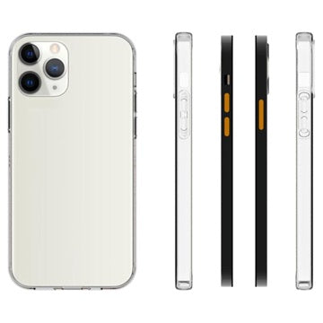 Skridsikkert iPhone 12/12 Pro TPU Cover - Gennemsigtigt