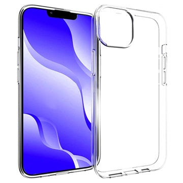Skridsikkert iPhone 14 TPU Cover - Gennemsigtig