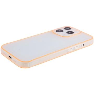 Lysende iPhone 14 Pro Max TPU Cover - Orange