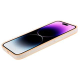 Lysende iPhone 14 Pro Max TPU Cover - Orange