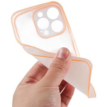 Lysende iPhone 14 Pro Max TPU Cover - Orange