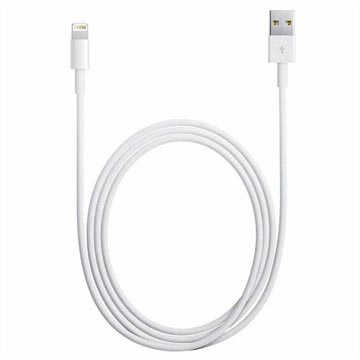 Original Apple Lightning Kabel MXLY2ZM/A - iPhone, iPad, iPod - Hvid - 1m