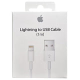 Original Apple Lightning Kabel MXLY2ZM/A - iPhone, iPad, iPod - Hvid - 1m