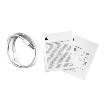 Original Apple Lightning Kabel MXLY2ZM/A - iPhone, iPad, iPod - Hvid - 1m