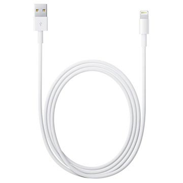 Apple MD819ZM/A Lyn/USB-kabel - iPhone, iPad, iPod - Hvid