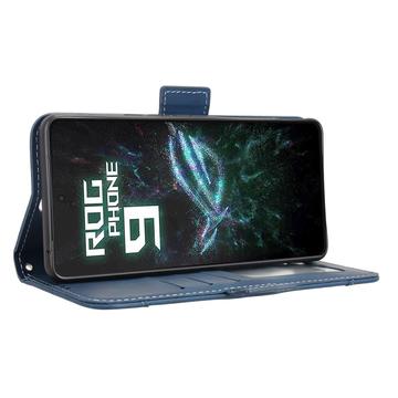 Asus ROG Phone 9 Kortholder Pung Etui - Blå