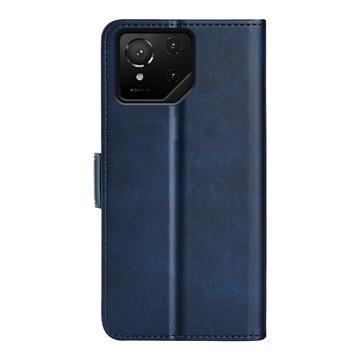 Asus ROG Phone 9 Pro pungetui med magnetisk lukning - kalvetekstur - blå