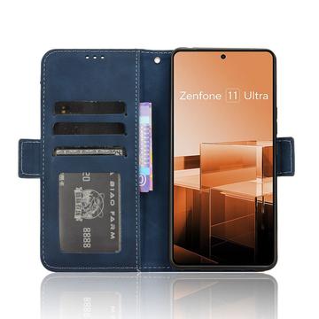Asus Zenfone 11 Ultra Pung Cover med Kortholder - Blå