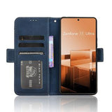 Asus Zenfone 11 Ultra Pung Cover med Kortholder - Blå