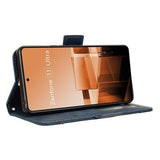 Asus Zenfone 11 Ultra Pung Cover med Kortholder - Blå