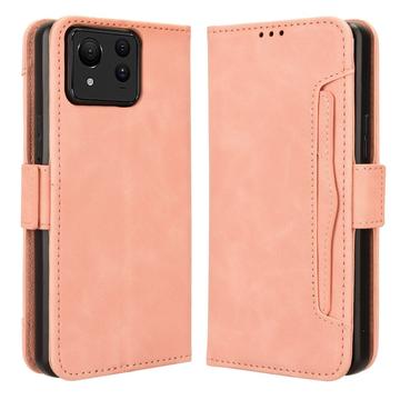 Asus Zenfone 11 Ultra Pung Cover med Kortholder - Pink