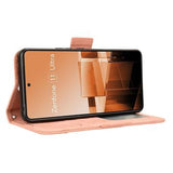 Asus Zenfone 11 Ultra Pung Cover med Kortholder - Pink