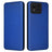 Asus Zenfone 11 Ultra Flip Cover - Karbonfiber - Blå