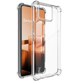 Asus Zenfone 11 Ultra Imak Faldsikkert TPU Cover - Gennemsigtig