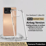 Asus Zenfone 11 Ultra Imak Faldsikkert TPU Cover - Gennemsigtig