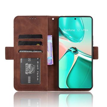 Asus Zenfone 12 Ultra Kortholder Pung Etui - Brun