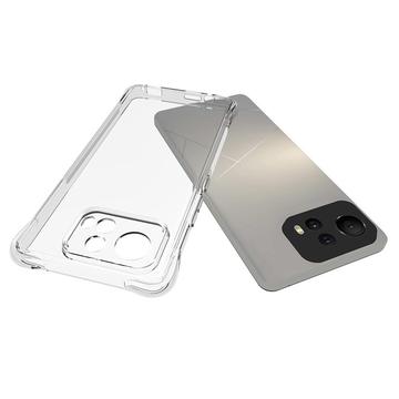 Asus Zenfone 12 Ultra Stødsikkert TPU Cover - Gennemsigtig