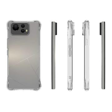 Asus Zenfone 12 Ultra Stødsikkert TPU Cover - Gennemsigtig