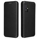 Asus Zenfone 8 Flip Cover - Karbonfiber - Sort