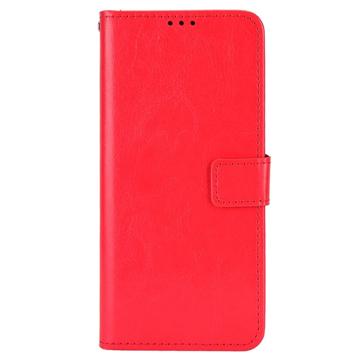Asus Zenfone 9 Pung Taske med Magnetisk Lukning - Rød