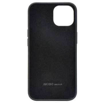 iPhone 14 Audi Metal Logo Silikone Cover - Sort