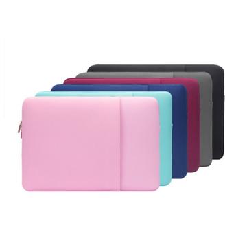 Aurora Sleeve med lomme til bærbar computer - 13"/13.3"/14" - mørkeblå