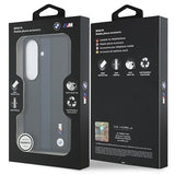 Samsung Galaxy S26 BMW M Perforated Stripes and Metal Logo magnetisk cover - blå / sort