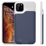 iPhone 11 Pro Backup Battericover - 5200mAh - Mørkeblå / Grå
