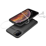 iPhone 11 Pro Max Backup Battericover - 6500mAh - Sort