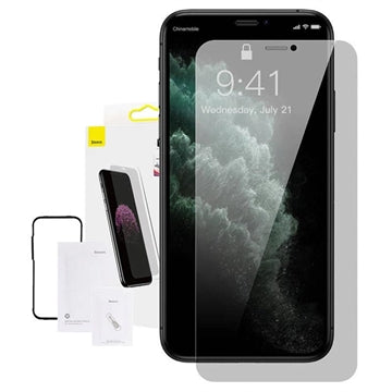 iPhone XR/11 Baseus 0,3 mm hærdet glas i fuld skærm
