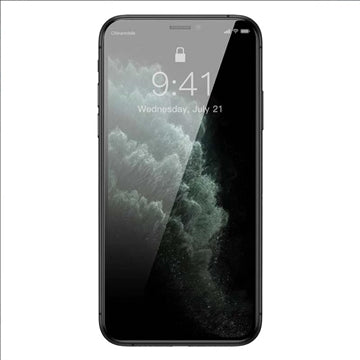 iPhone XR/11 Baseus 0,3 mm hærdet glas i fuld skærm